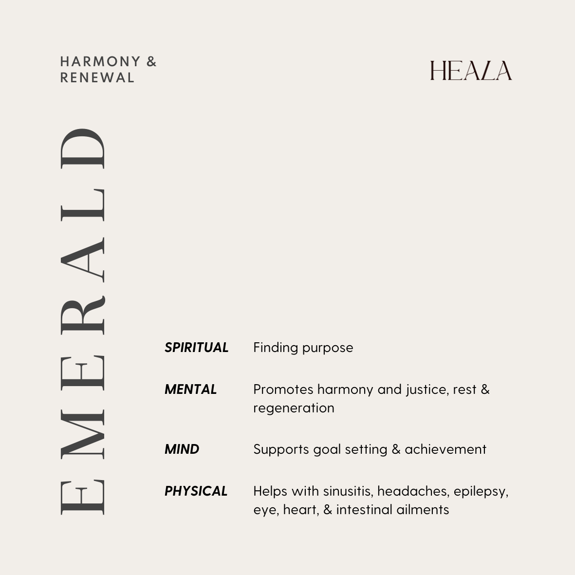 Emerald Necklace (May)