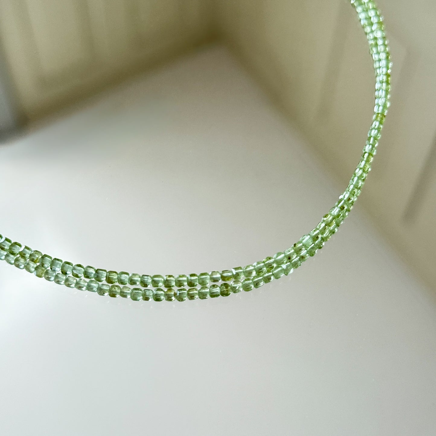 Peridot Necklace (August)