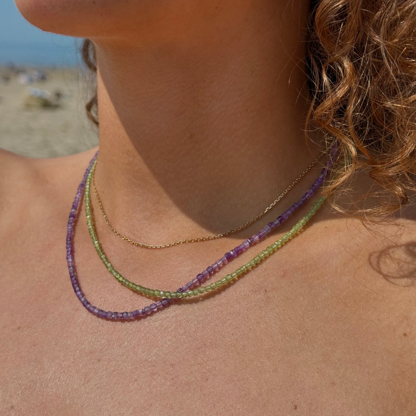 Peridot Necklace (August)