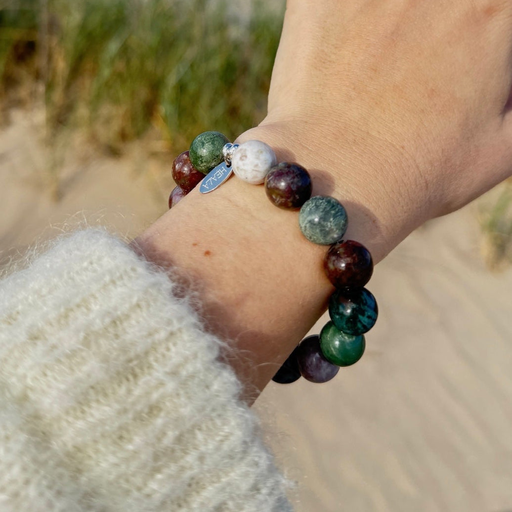 Indian Agate Bracelet