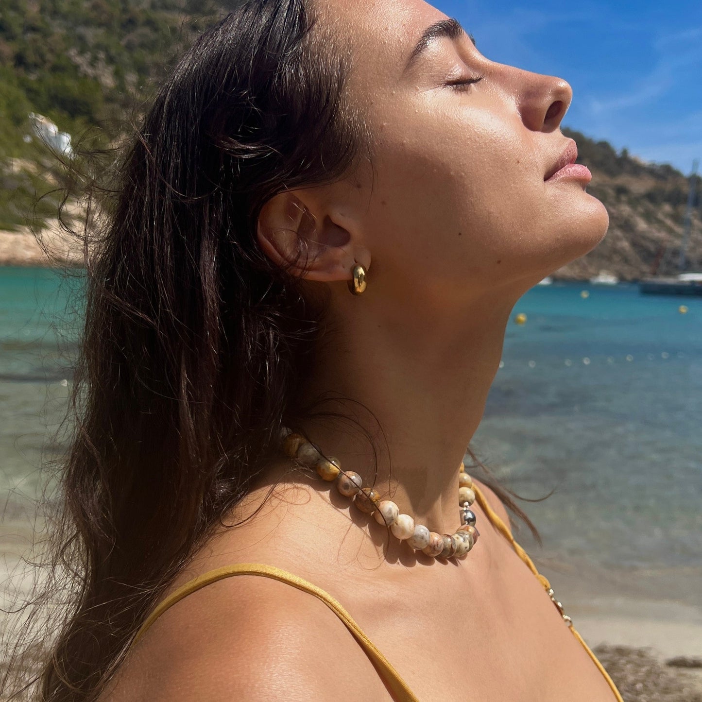 Crazy Lace Agate Necklace