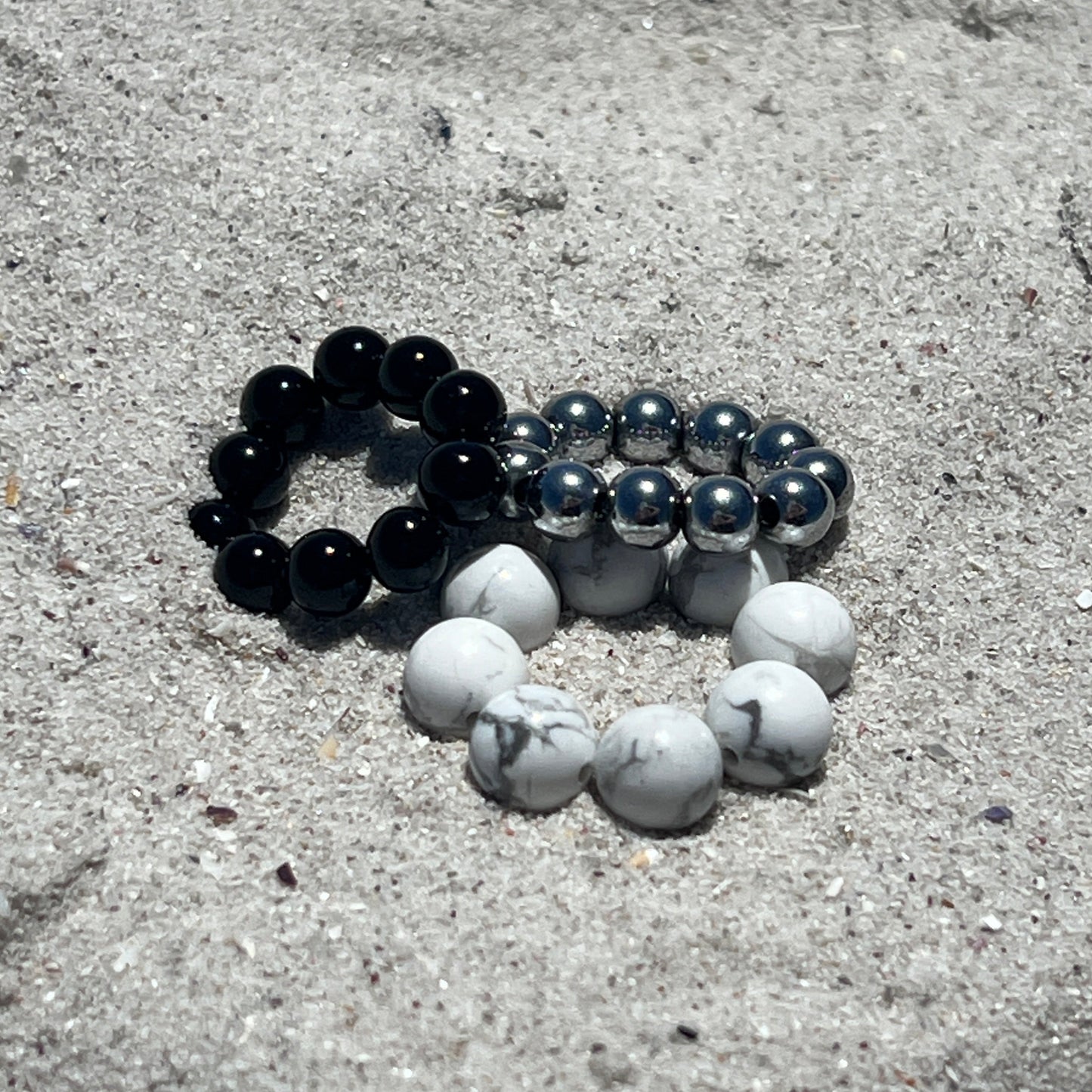 Black Agate Ring