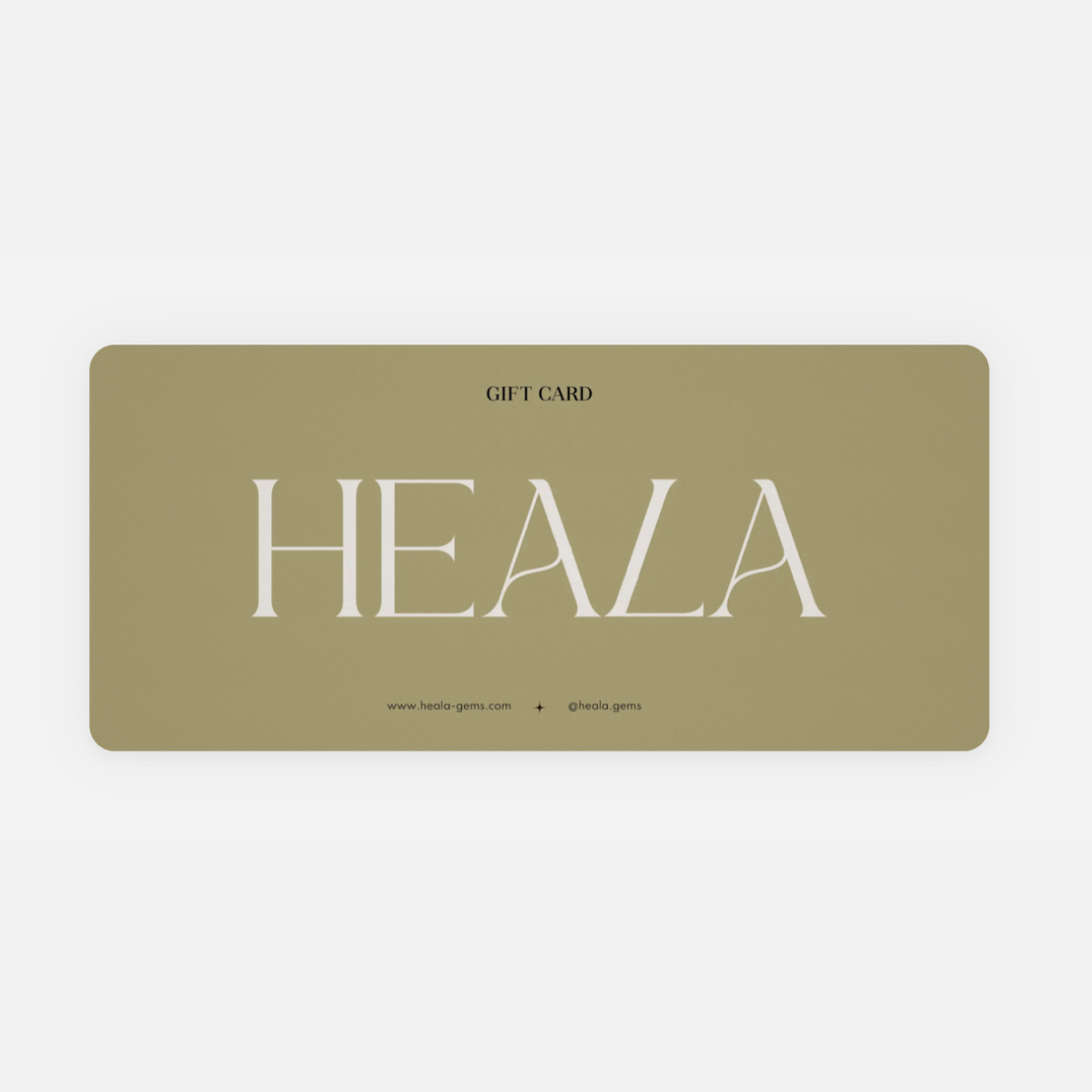 HEALA Gift Card