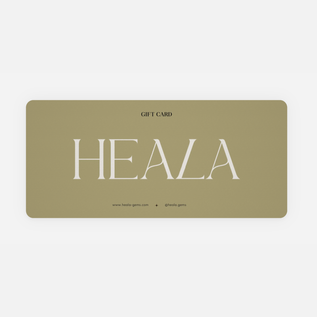 HEALA Gift Card