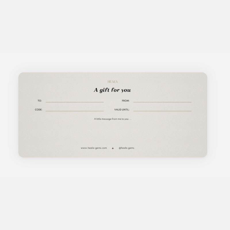 HEALA Gift Card