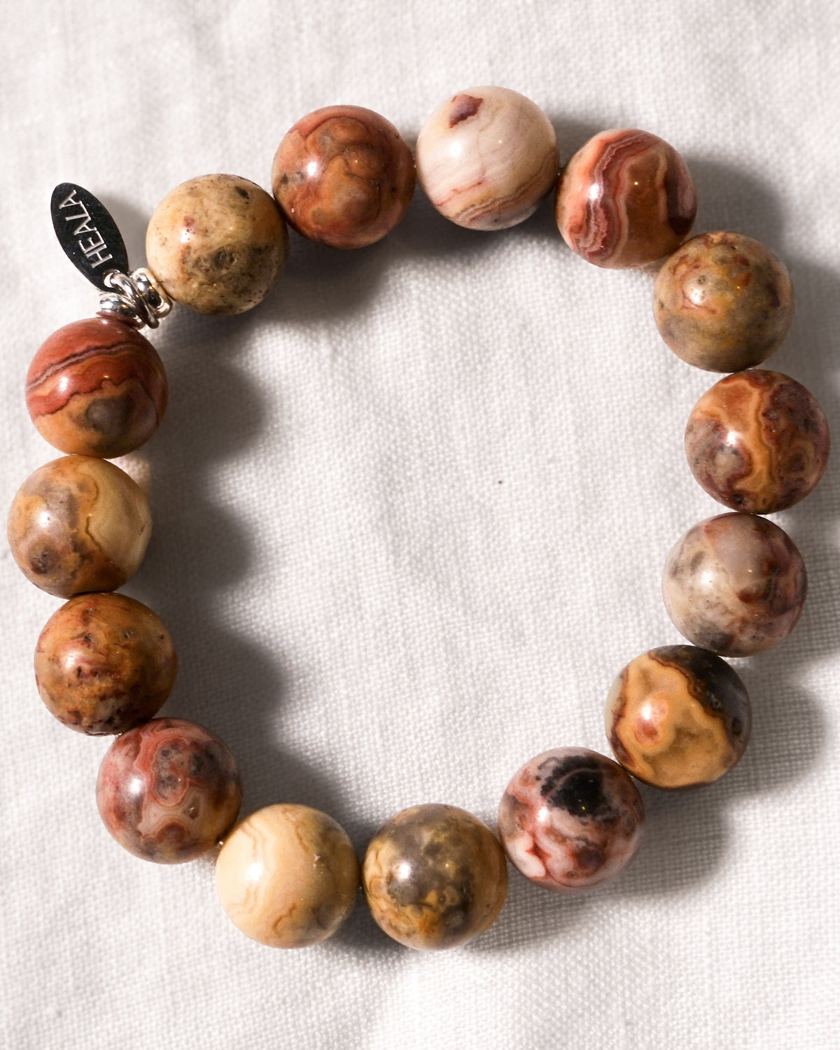 Crazy Lace Agate Bracelet