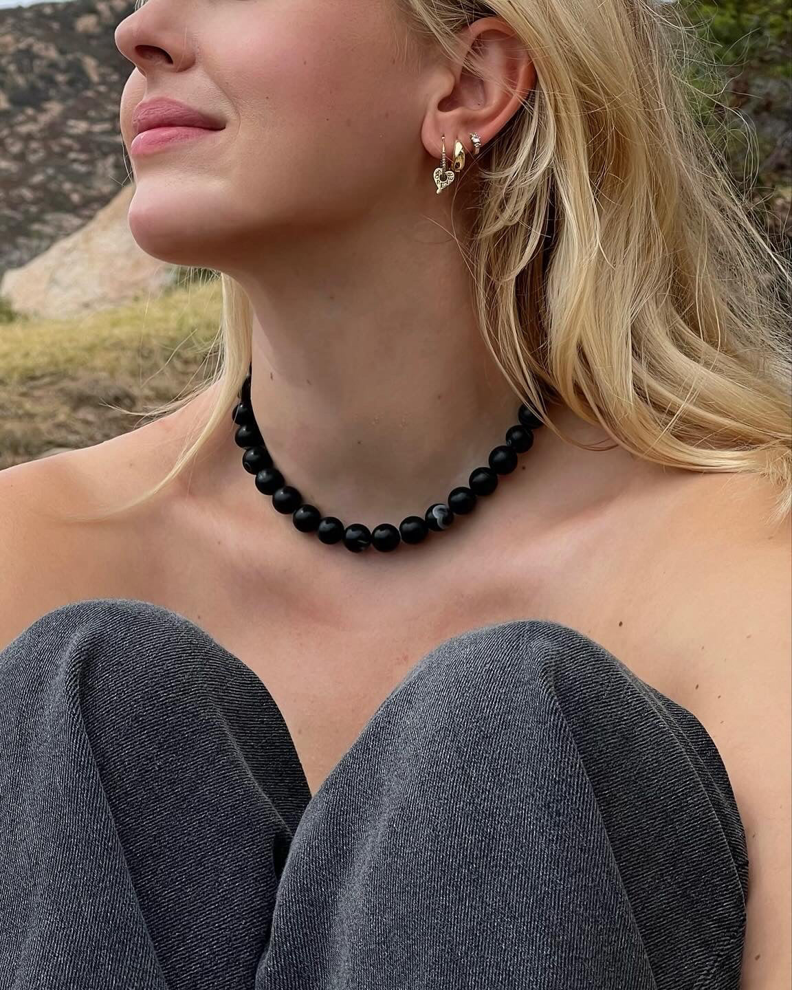 Black Agate Necklace