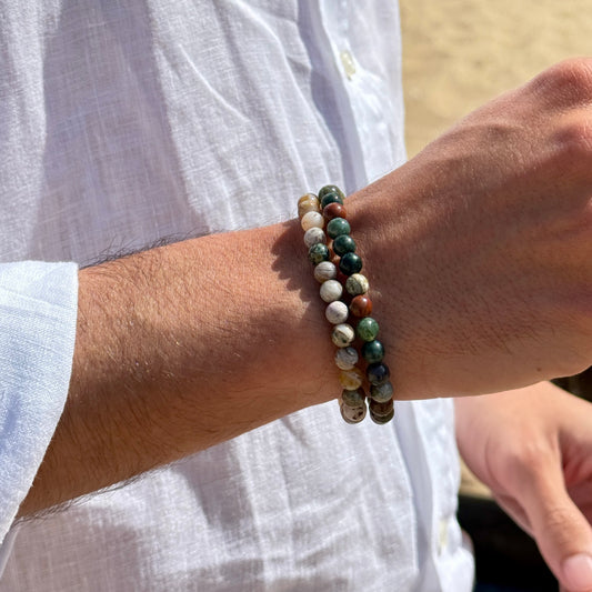 Indian Agate Bracelet