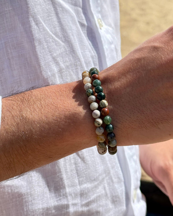 Indian Agate Bracelet