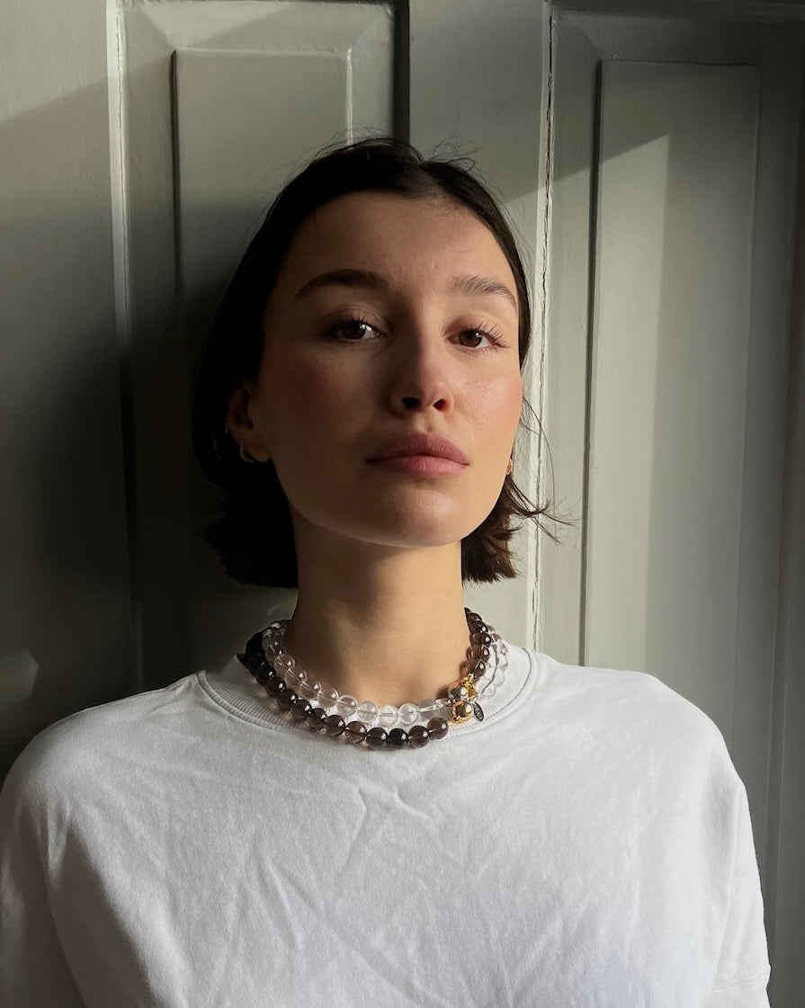 Clear Rock Quartz Necklace
