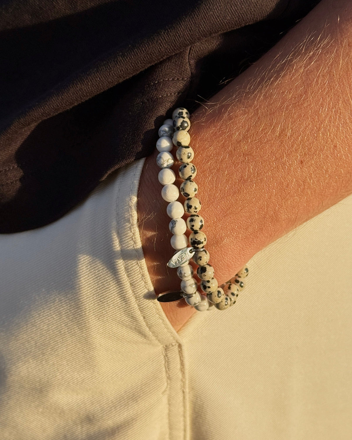 Dalmatian Jasper Bracelet