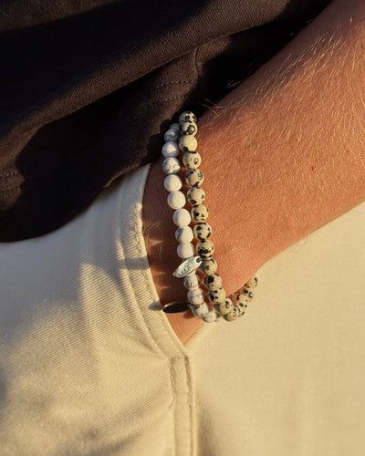Dalmatian Jasper Bracelet