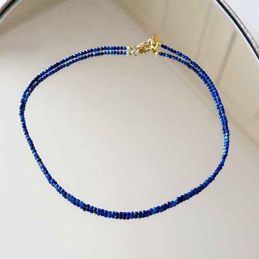 Lapis Lazuli Necklace (September)