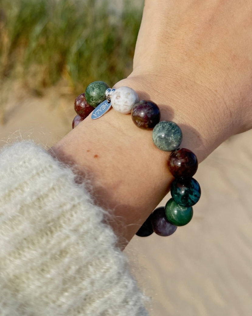 Indian Agate Bracelet