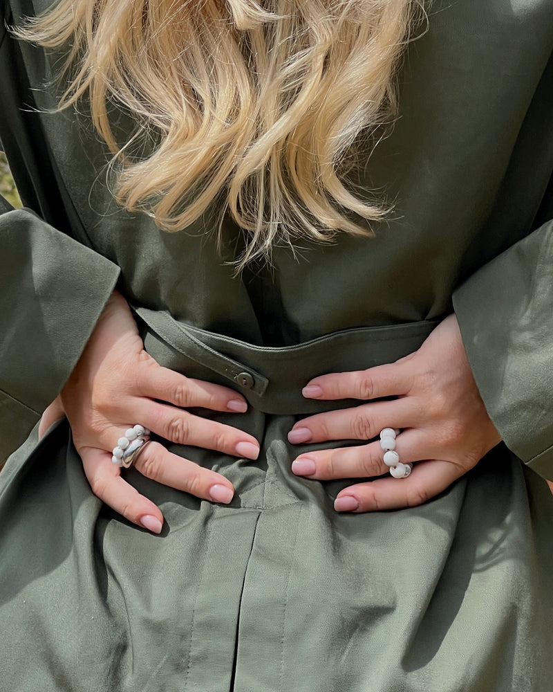 Howlite Ring