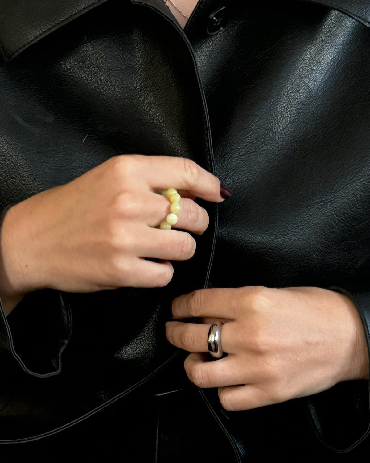 Lemon Jade Ring