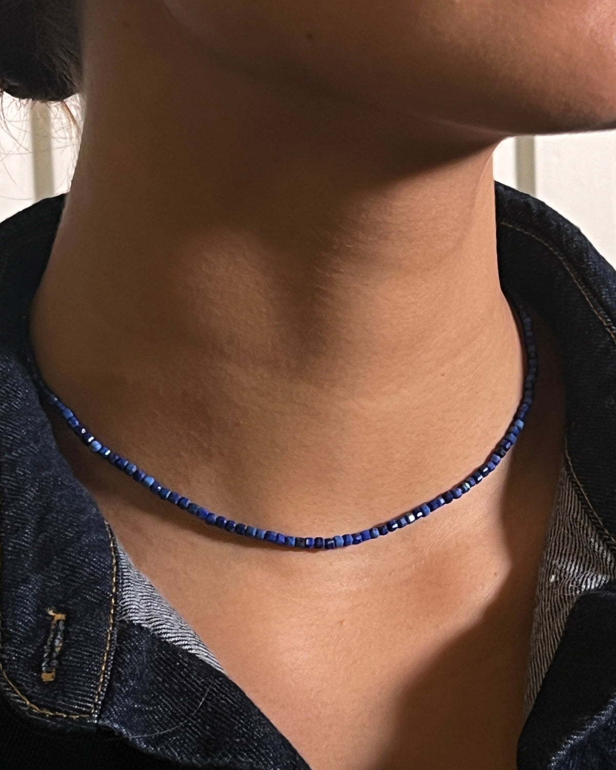Lapis Lazuli Necklace (September)