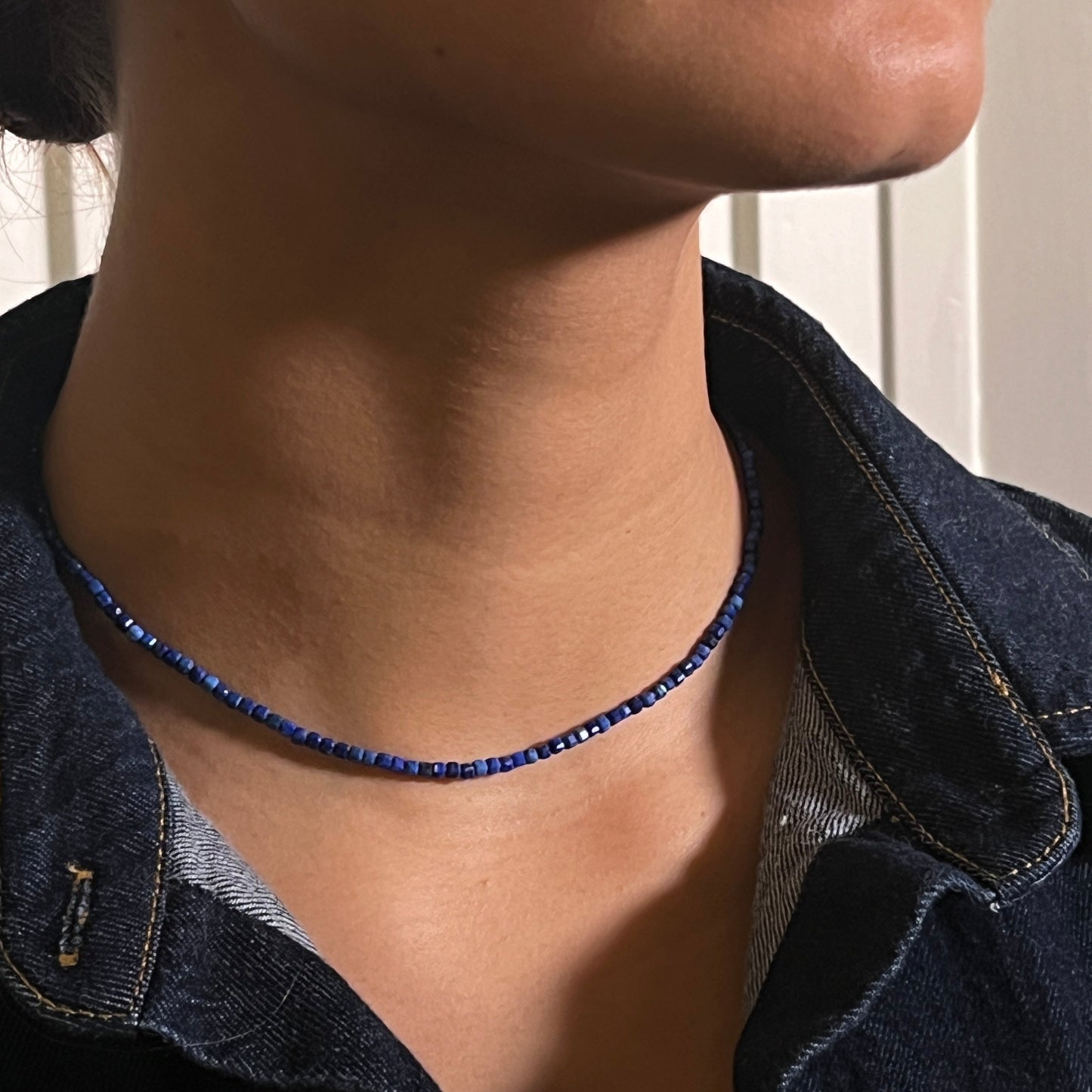 Lapis Lazuli Necklace (September)