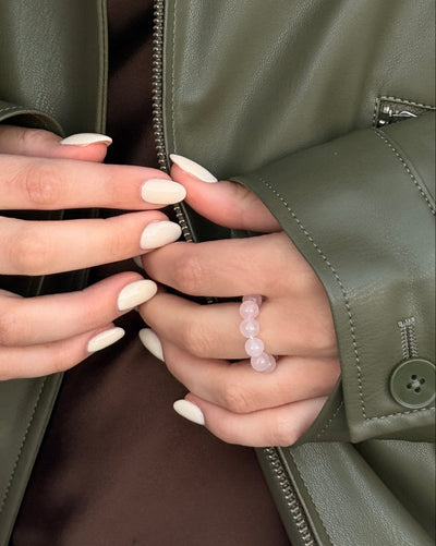 Rose Quartz Ring