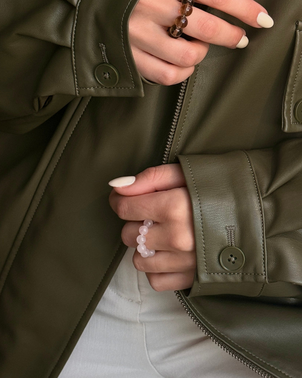 Rose Quartz Ring