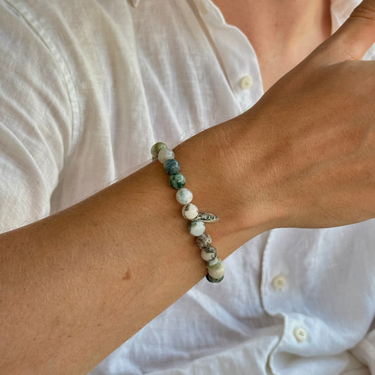 Tree Agate Bracelet