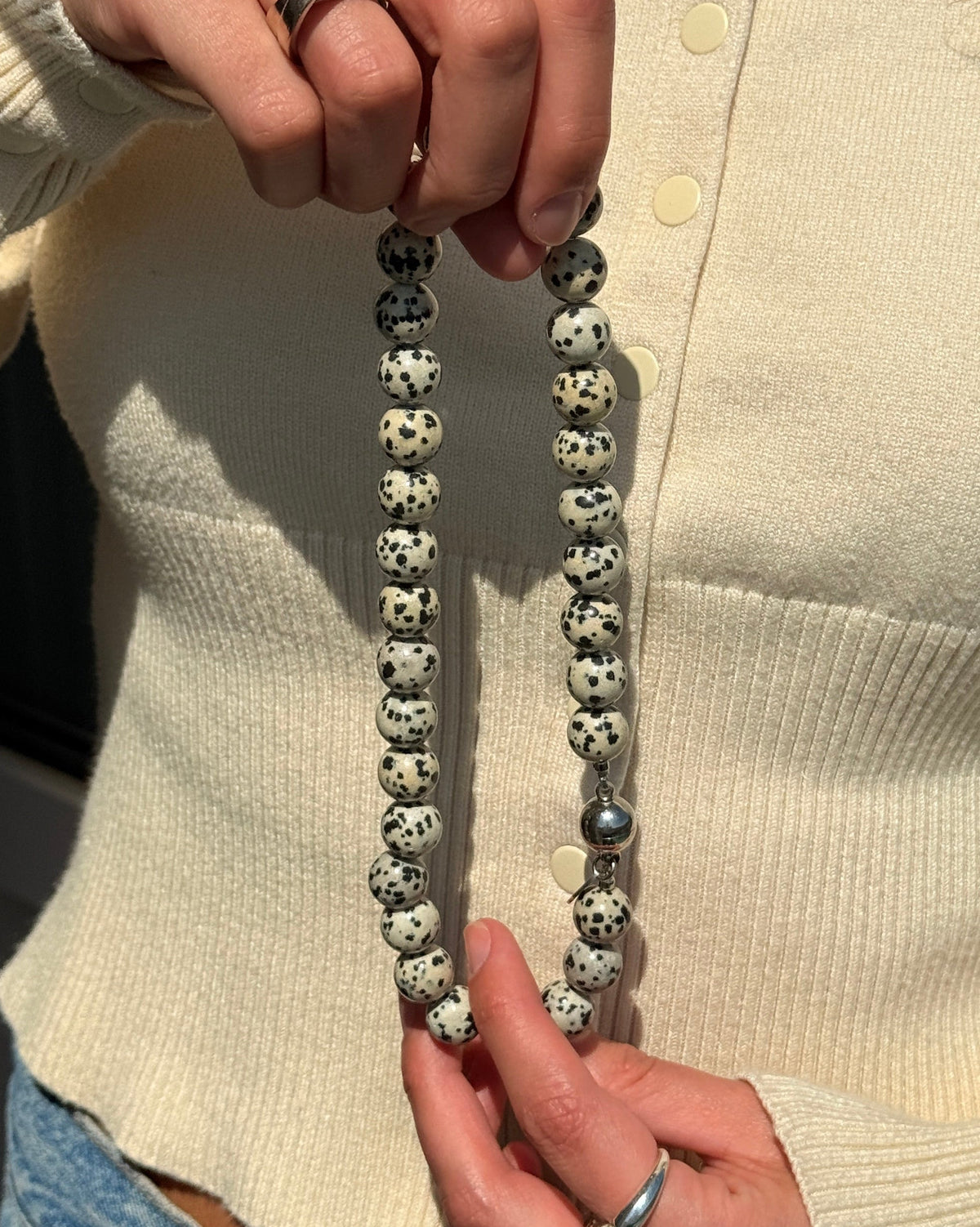 Dalmatian Jasper Necklace