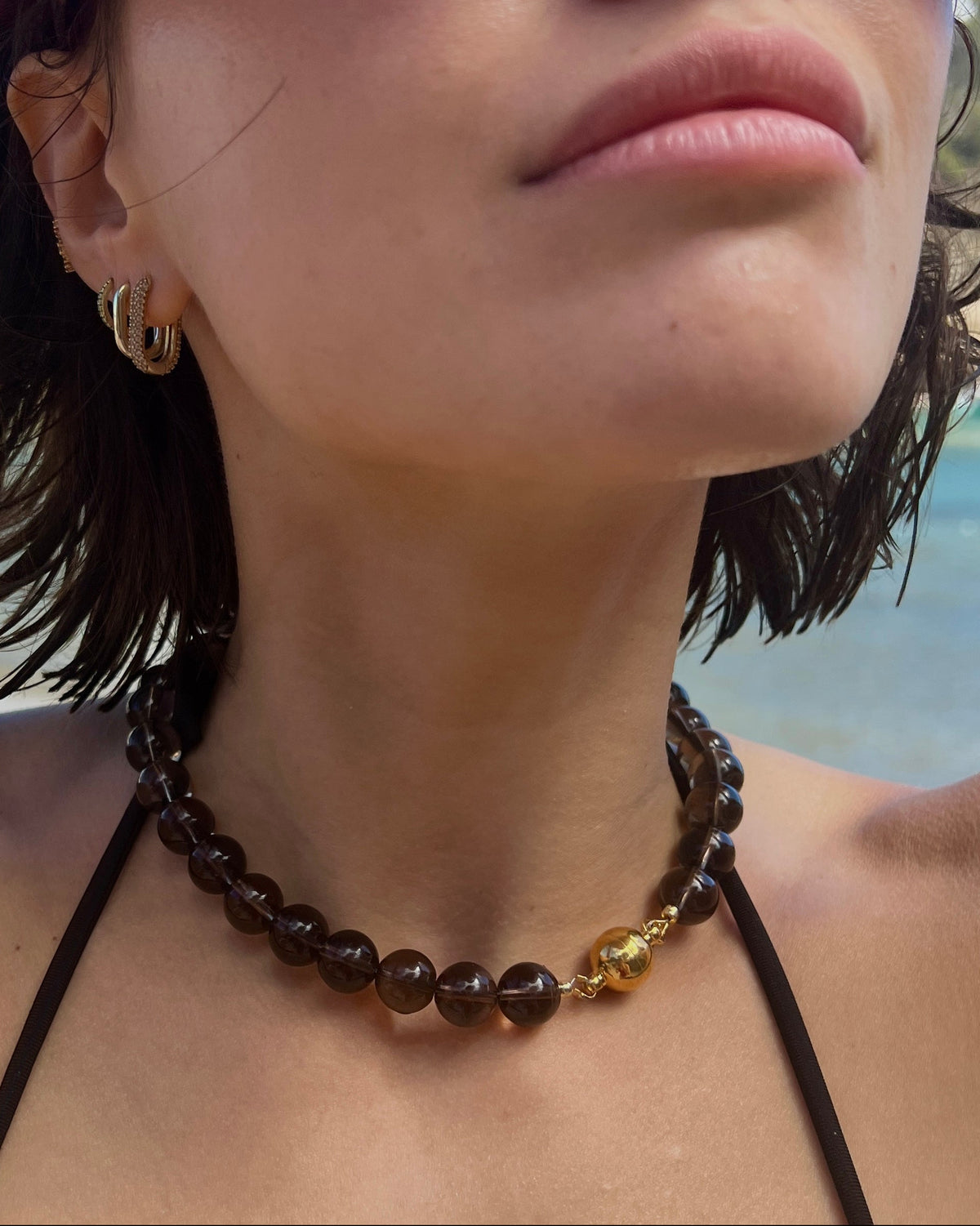 Smoke Quartz Necklace