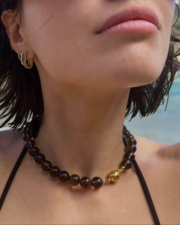 Smoke Quartz Necklace