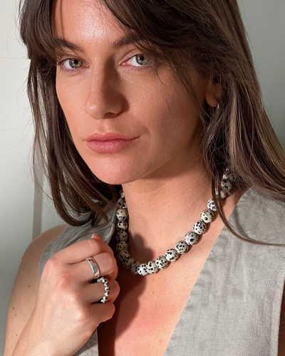 Dalmatian Jasper Necklace
