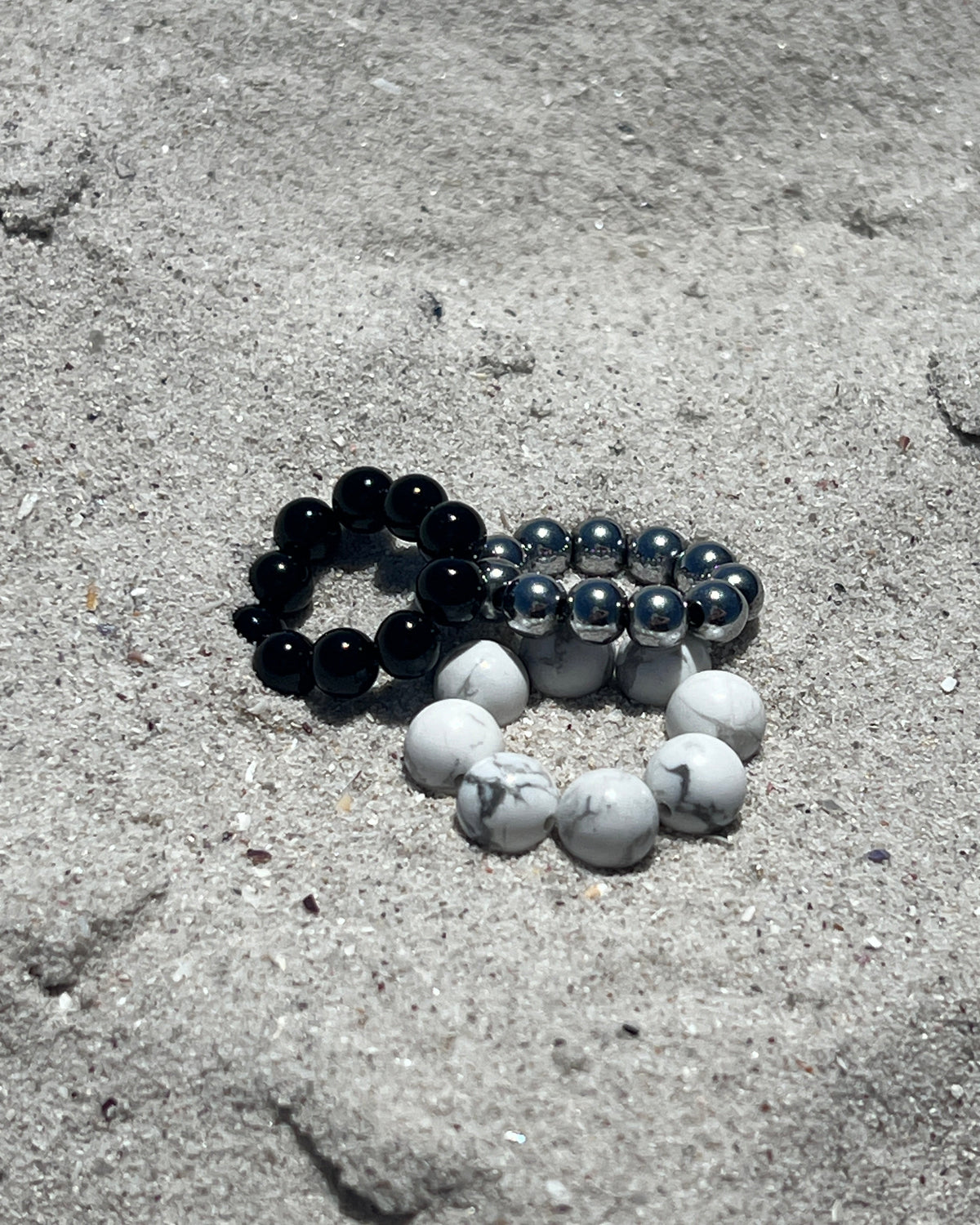Black Agate Ring
