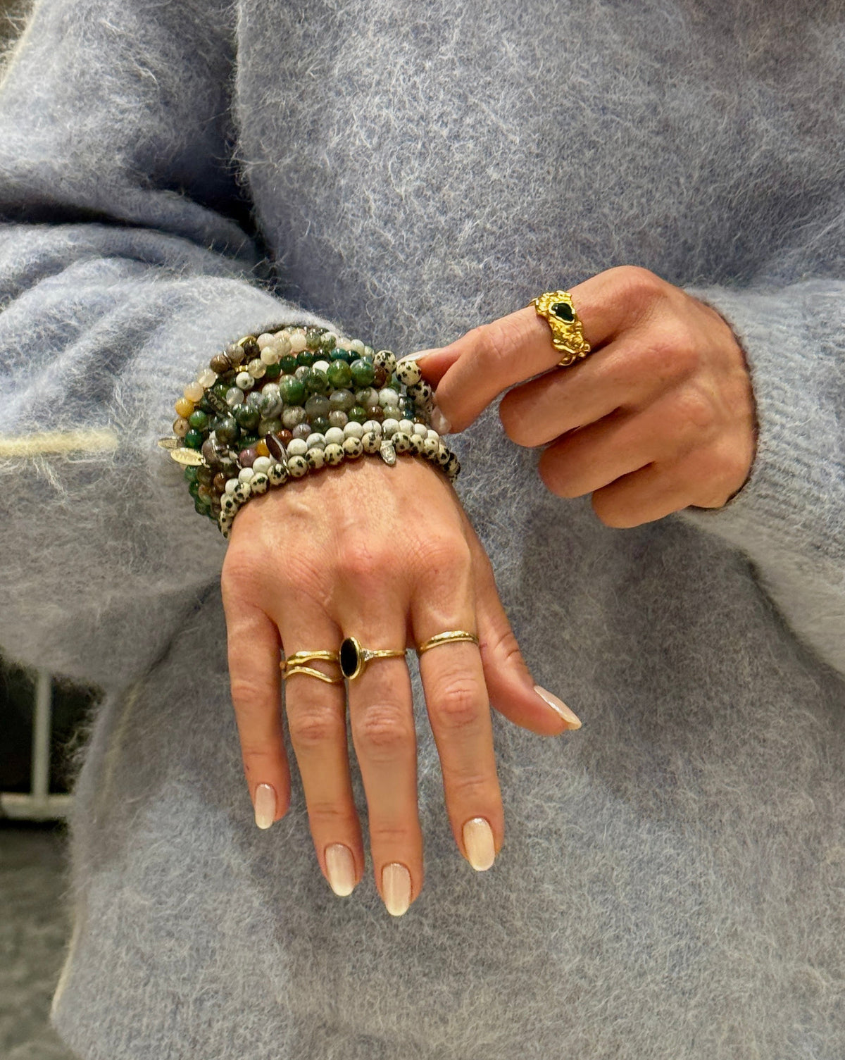 Tree Agate Bracelet