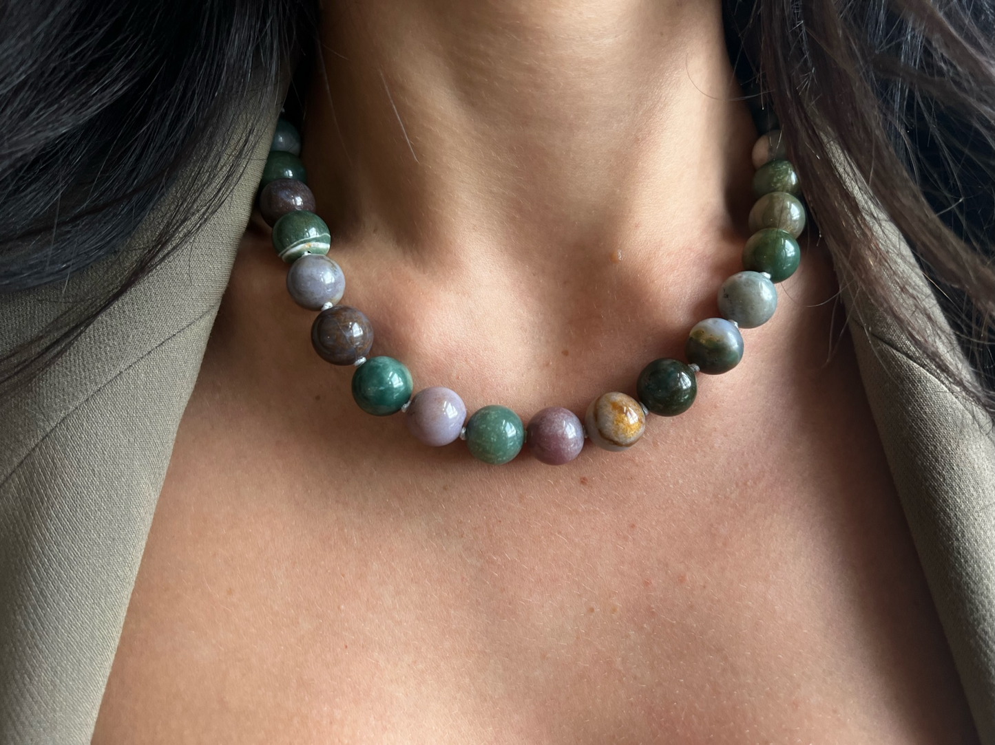 Indian Agate Necklace