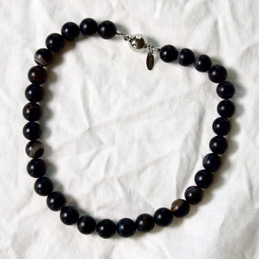 Black Agate Necklace