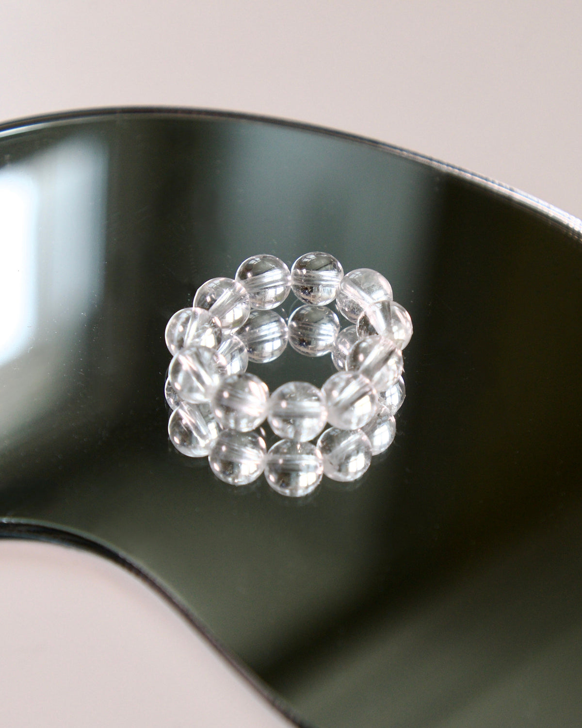 Clear Rock Quartz Ring