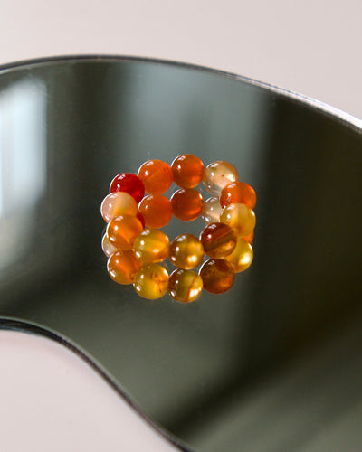 Red Agate Ring
