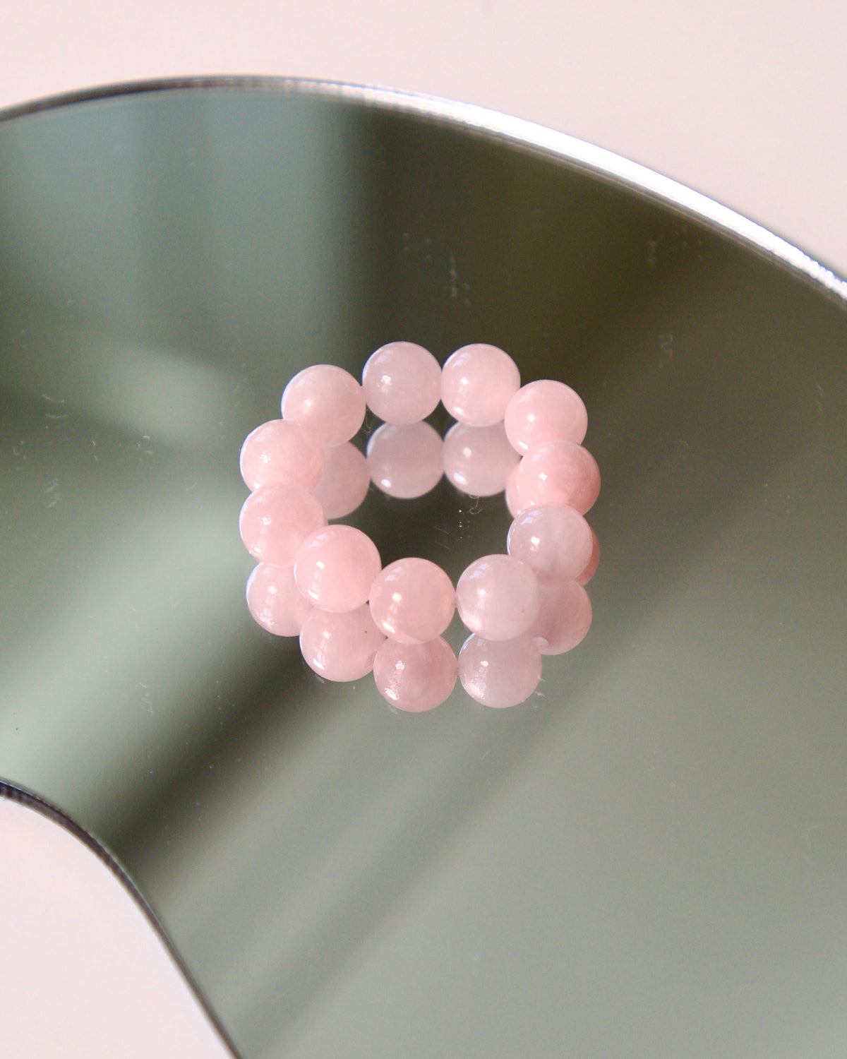 Pink Jade Ring