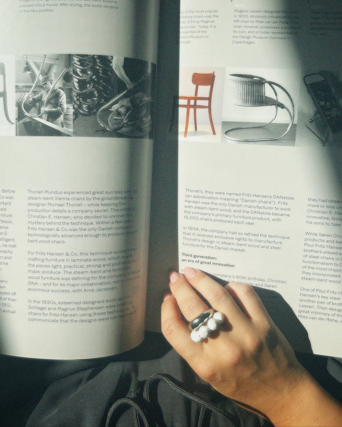 Howlite Ring